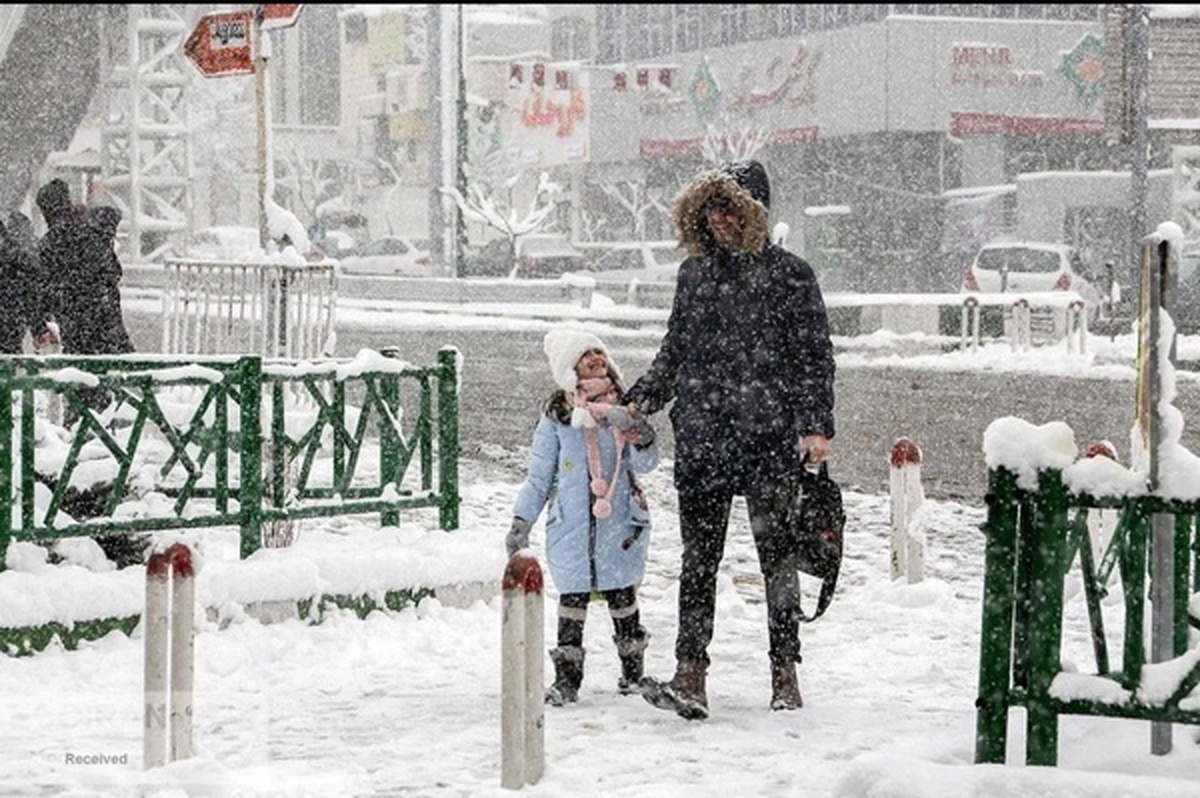 هواشناسی ۱۴۰۳/۱۰/۱۷؛ هشدار بارش برف و باران در ۲۳ استان