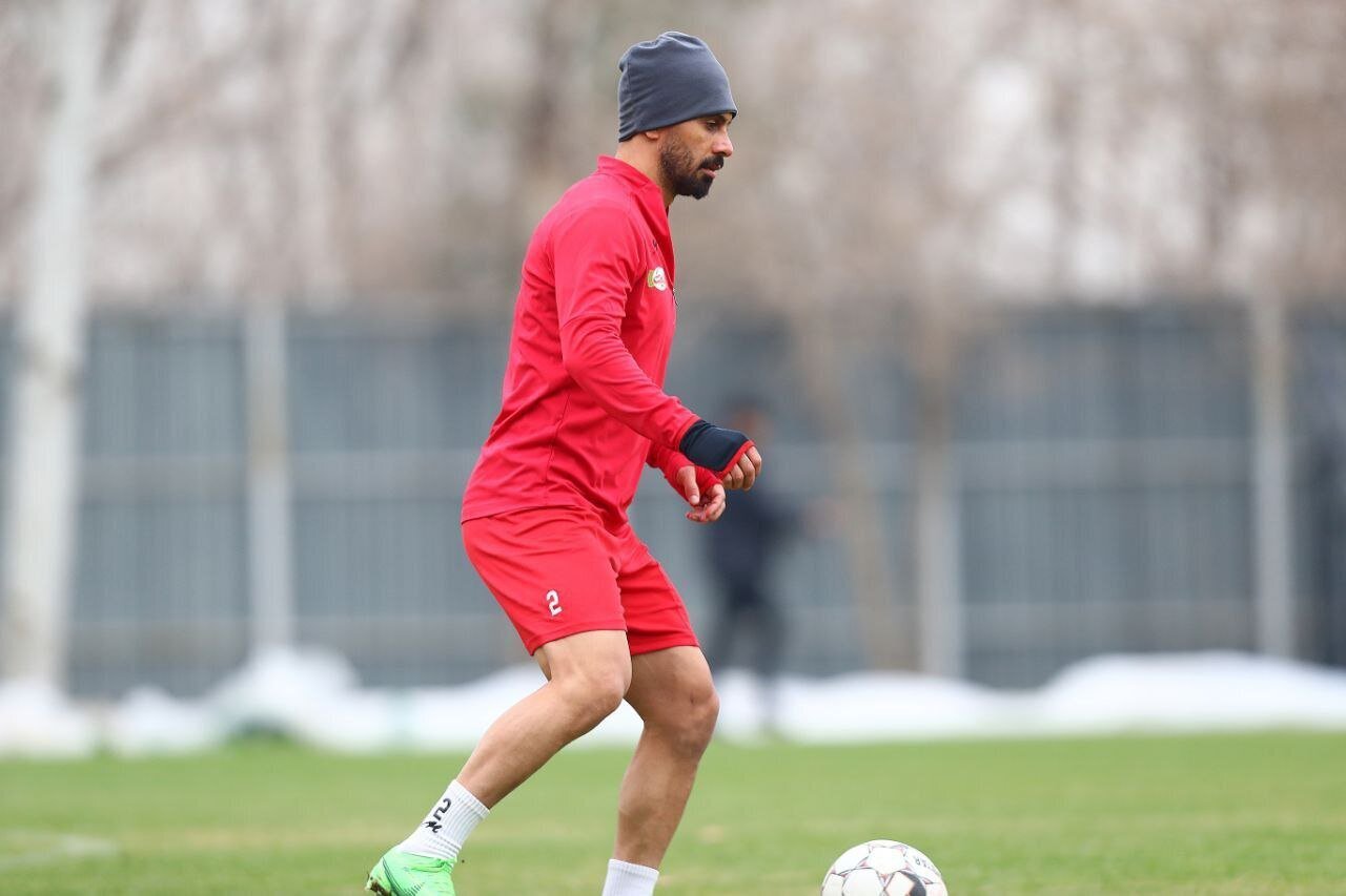 عکس /بازگشت کاپیتان پرسپولیس بدون گارد مخصوص