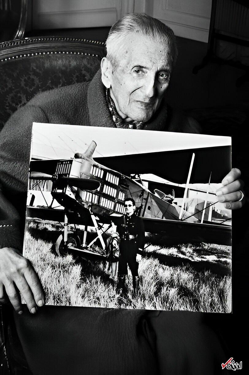 عکس/ خلبان ایرانی تبار جنگ جهانی اول