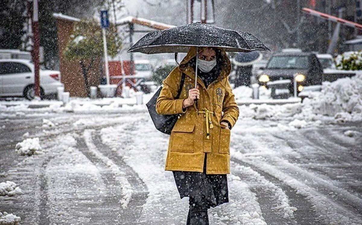 هواشناسی ۱۴۰۳/۱۰/۲۷ / بارش برف و باران در ۱۶ استان از امروز