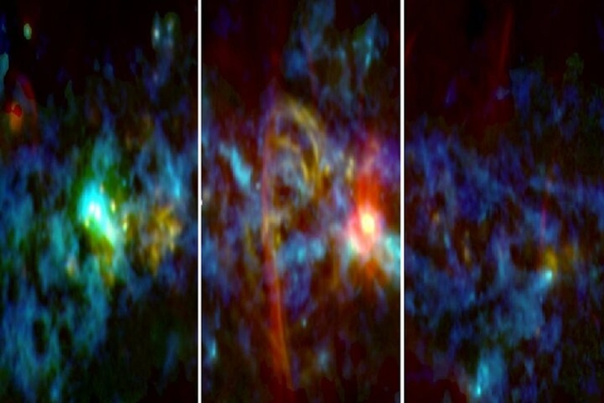 عکس/ یک آب‌نبات کیهانی در مرکز کهکشان راه شیری