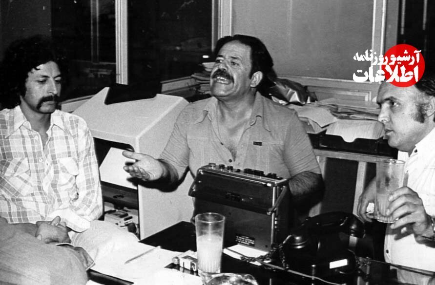 عکس دیده نشده از محمدعلی کشاورز در جلسه کنکور