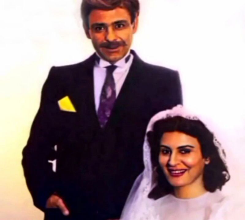 سال ۱۳۵۰ مراسم عروسی «زری و رضا بابک»! سال ۱۳۵۰ مراسم عروسی «زری و رضا بابک»!