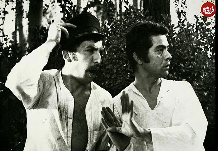 عکس/ بهروز وثوقی و بهمن مفید در فیلم «رضا موتوری»