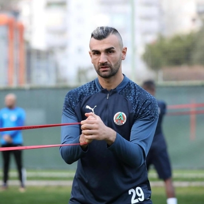 عکس/ گزینه پرسپولیس در تمرین آلانیا اسپور