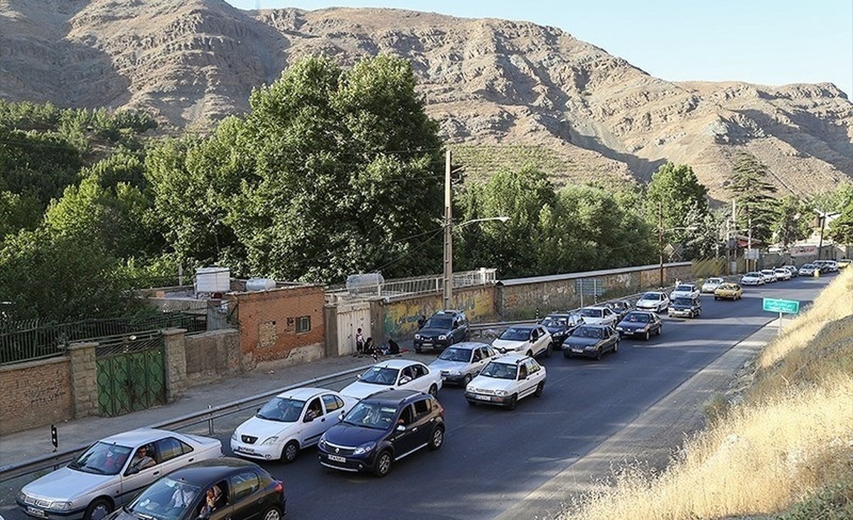 جاده چالوس جمعه ۱۲ بهمن از ساعت ۱۵ یکطرفه می‌شود