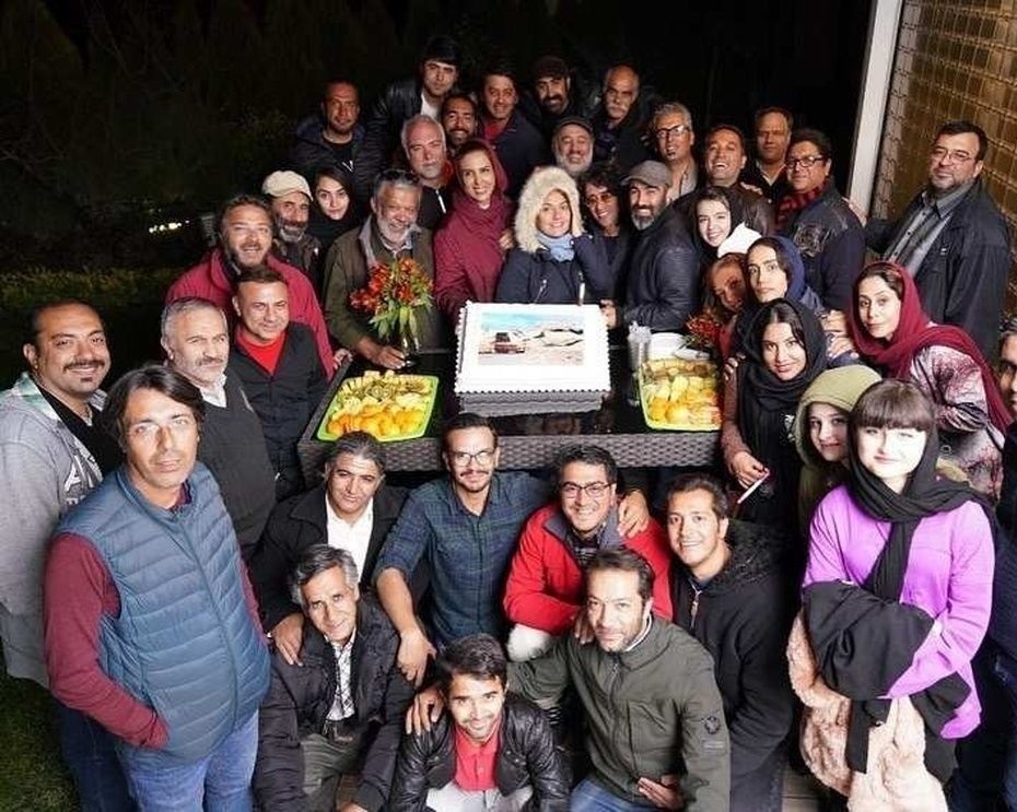 عکس/ «سارا و نیکا و مهناز افشار» در پشت صحنه فیلم «قسم»؛ سال ۱۳۹۷