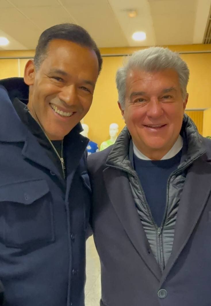 عکس/ قاب یادگاری ژوزه مورایس و خوان لاپورتا عکس/ قاب یادگاری ژوزه مورایس و خوان لاپورتا