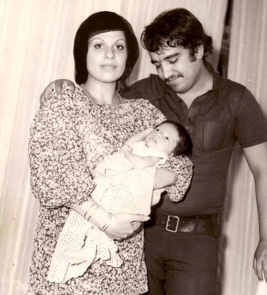 عکس/ «گوهر خیراندیش، جمشید اسماعیل خانی و پسرشان امید»؛ دهه ۵۰