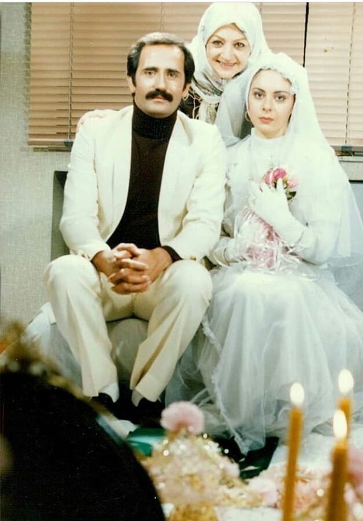 عکس/ «افسانه بایگان، مجیدمظفری و شهلا ریاحی» در سال ۶۶