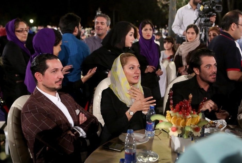 عکس/ «مهناز افشار و همسرش» در یک مراسم عمومی؛ سال ۹۴