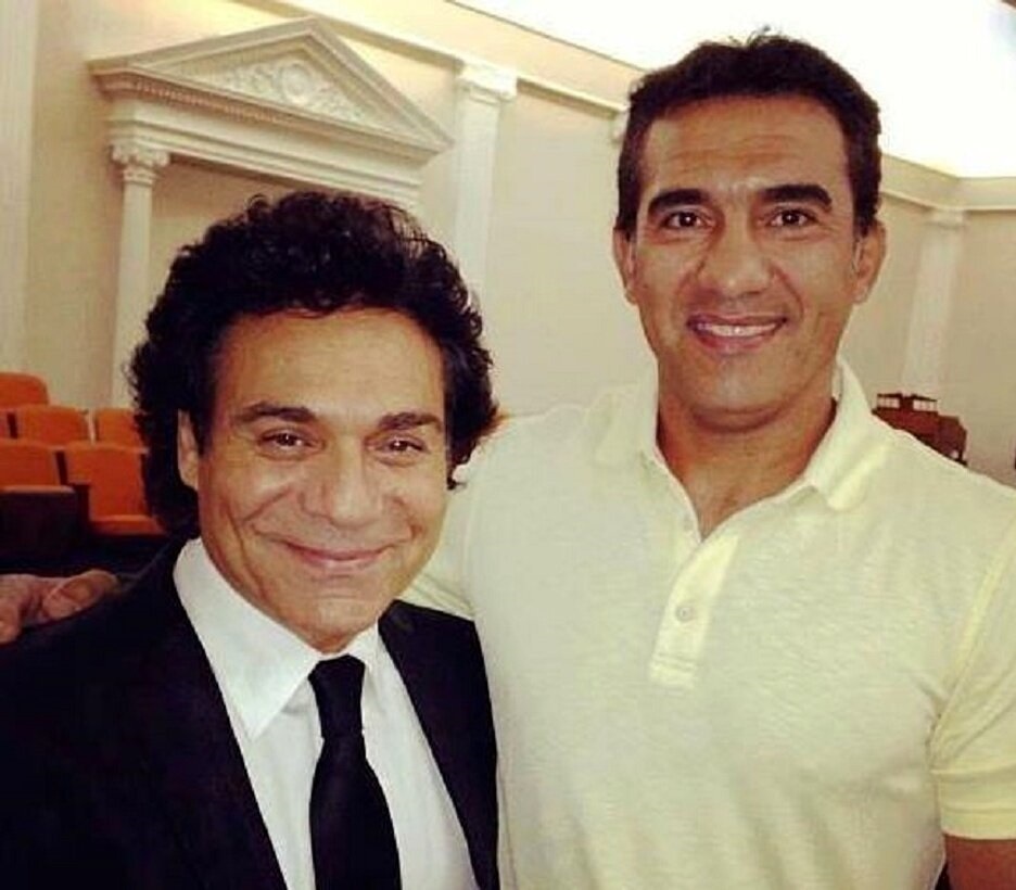 عکس/دیدار عابدزاده و اندی در دهه ۸۰ عکس/دیدار عابدزاده و اندی در دهه ۸۰