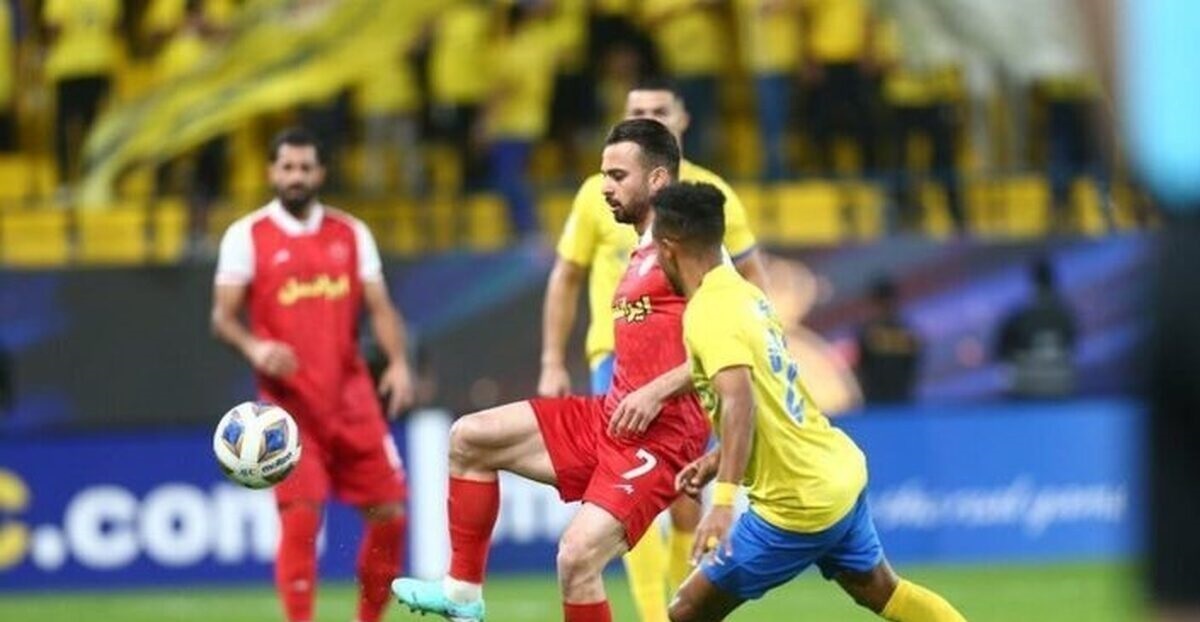 عکس/ پوستر پرسپولیس برای النصر با رمز پیروزی