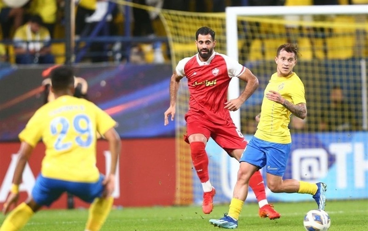 عکس/ پوستر النصر لج پرسپولیسی‌ها را درآورد