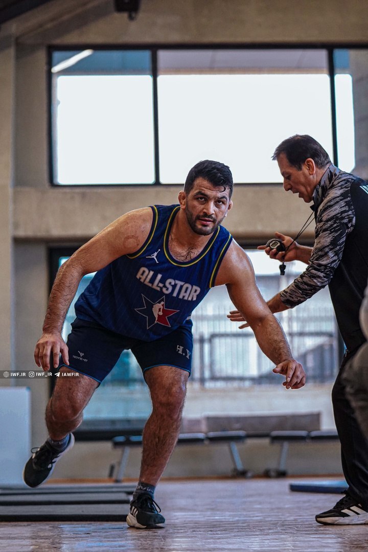 عکس/ اولین تمرین حسن یزدانی بعد از مصدومیت