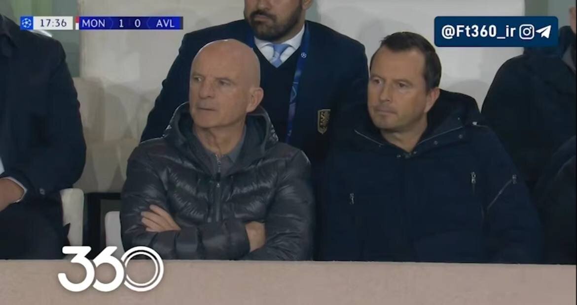 عکس/ گزینه سرمربیگری پرسپولیس تماشاگر ویژه لیگ قهرمانان!