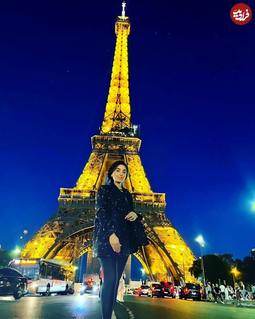 عکس/ شیوا بلوچی بازیگر سریال سرزمین مادری بعد ۱۴ سال در پاریس