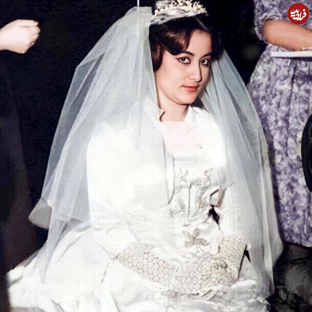 عکس/ «حمیرا، خواننده ۲۶ ساله» در لباس عروس؛ سال ۱۳۴۹