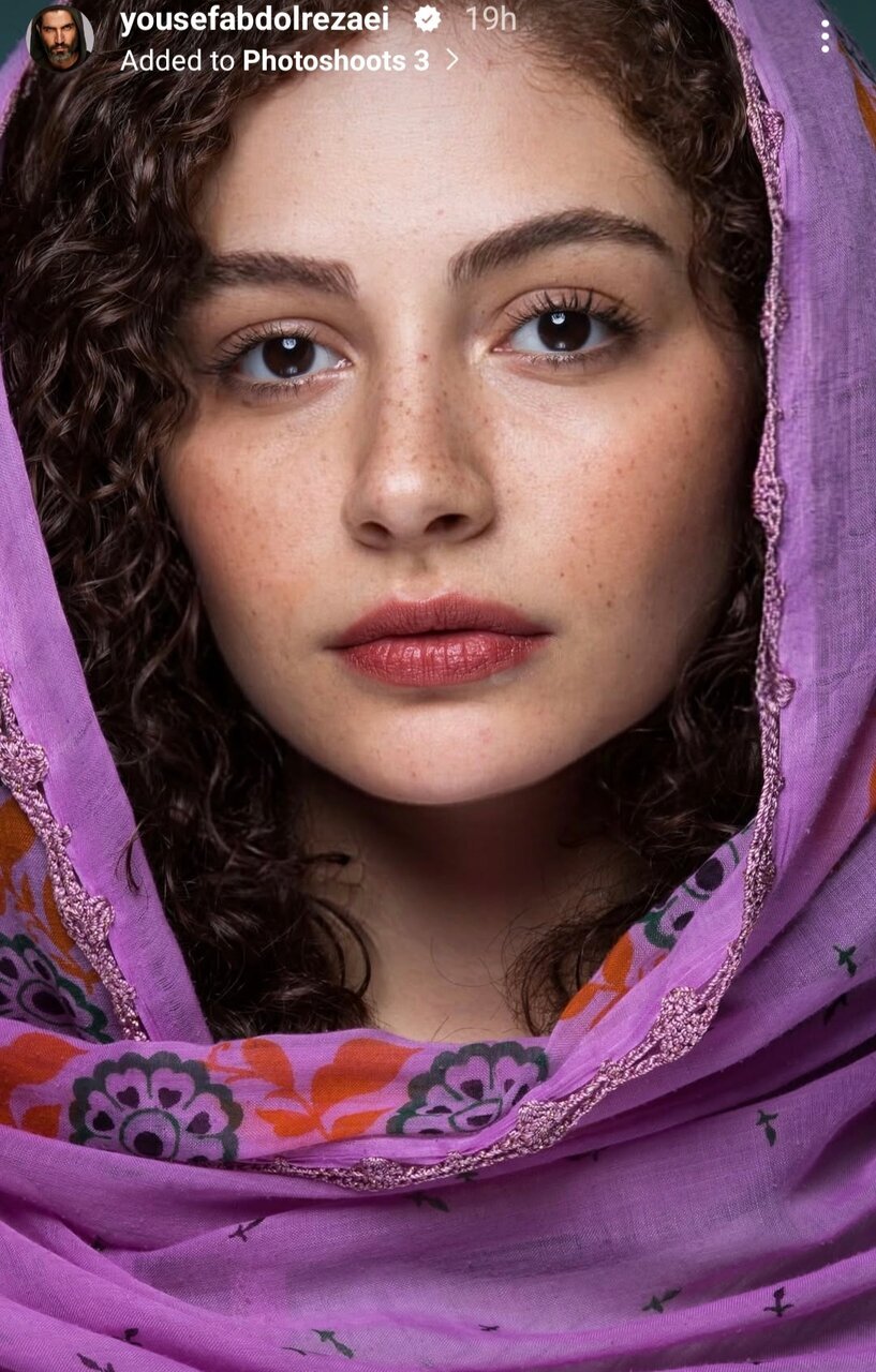 عکس/مهتاب ثروتی در قاب یک عکاس