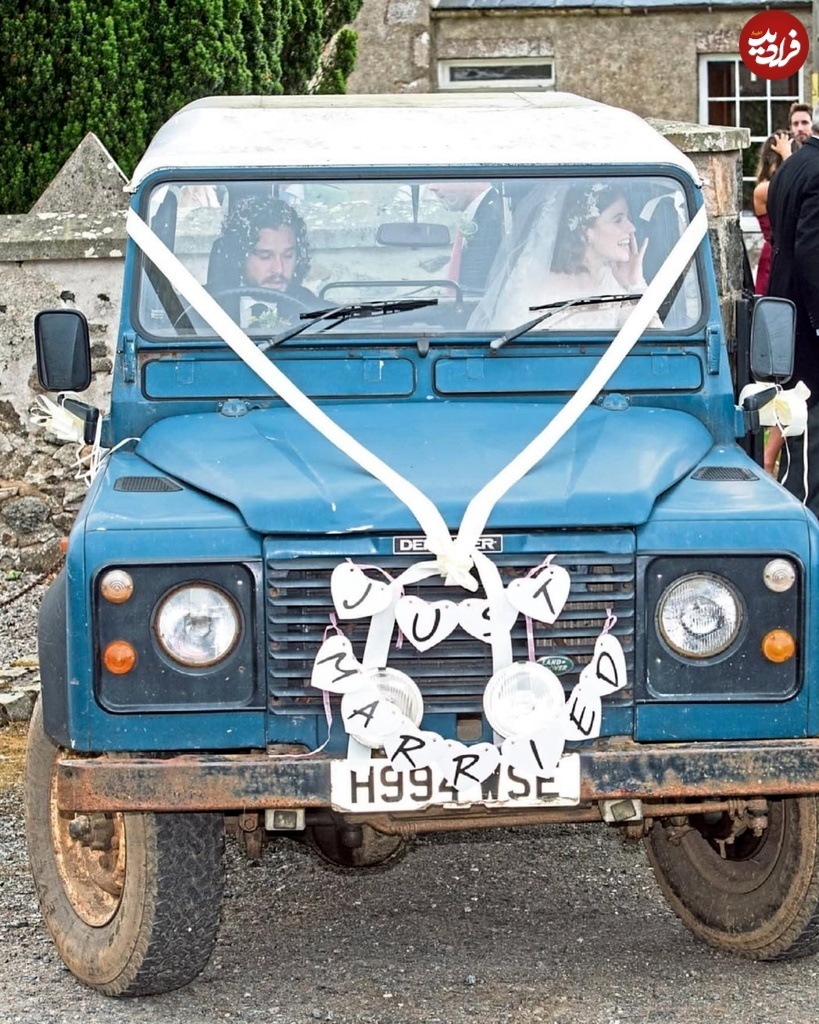 عکس/ مراسم عروسی ییگریت و جان اسنو سریال گیم آف ترونز در دنیای واقعی