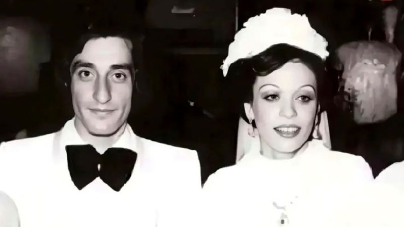 عکس مراسم عروسی ابی و زن اولش فیروزه مقدادی» در سال ۵۳