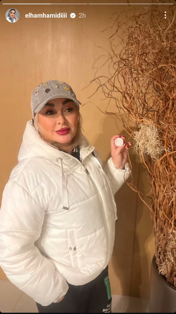 عکس/استایل جدید الهام حمیدی در ۴۷ سالگی