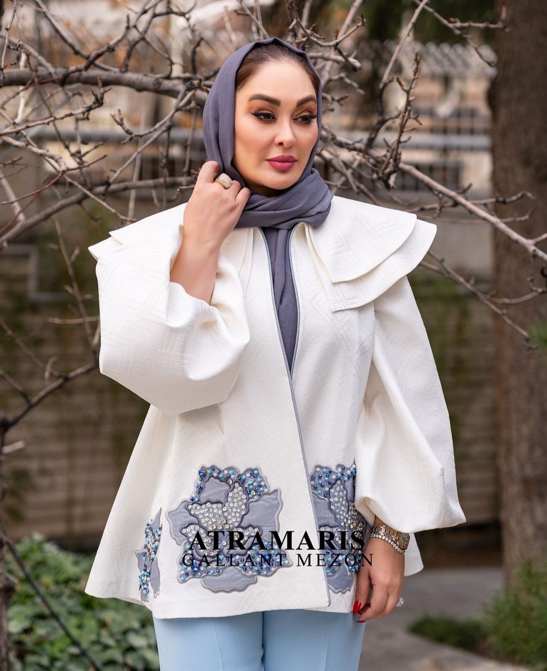 عکس/ ظاهر و استایل متفاوت الهام حمیدی