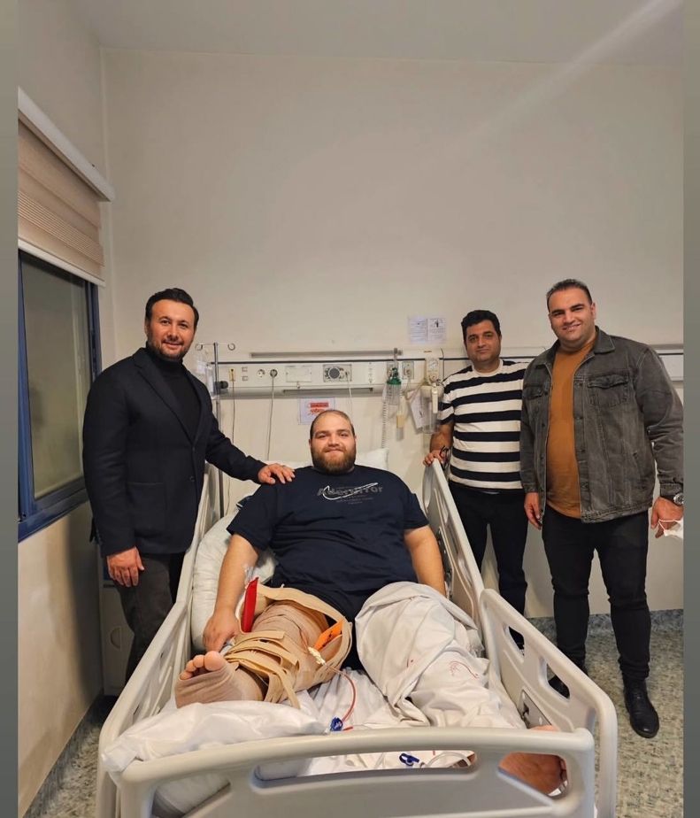 عکس/ پدیده وزنه‌برداری ایران زیر تیغ جراحی