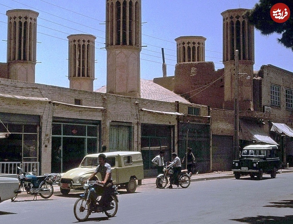 عکس/ شکل و شمایل دیدنی «شهر یزد» و «بادگیرها»؛ سال ۵۴