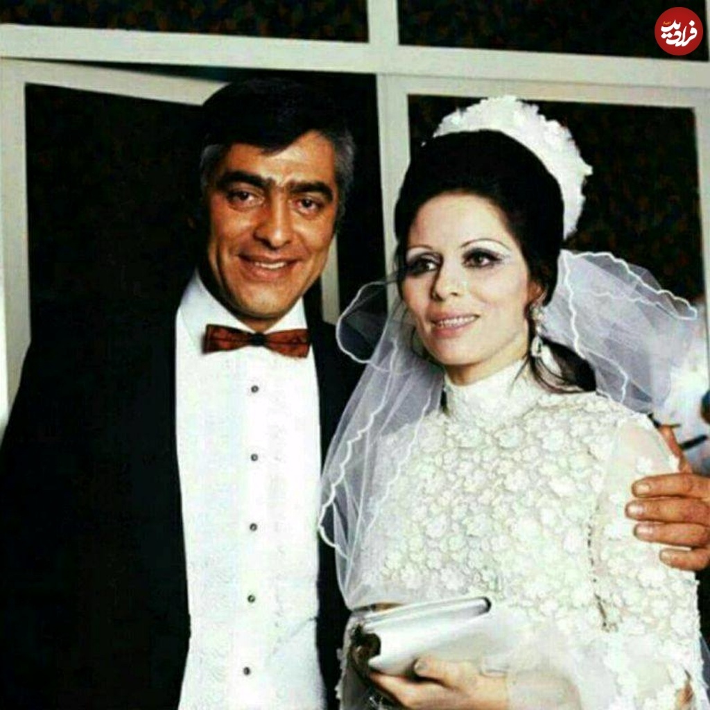 عکس/ عارف و همسرش در سالگرد ازدواج «محمدعلی فردین و مهری خمارلو»؛ سال ۴۸