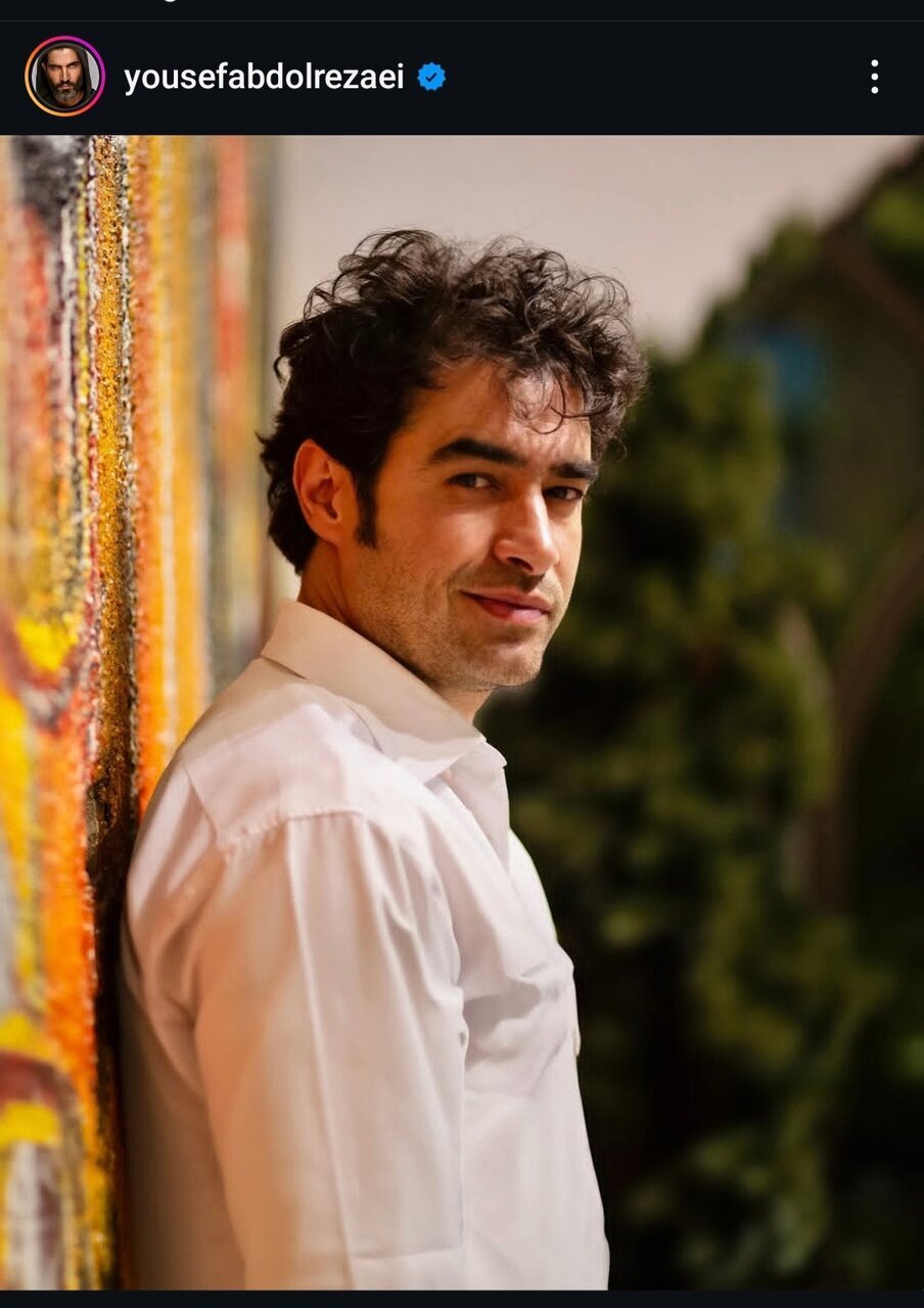 عکس/شهاب حسینی در یک قاب متفاوت