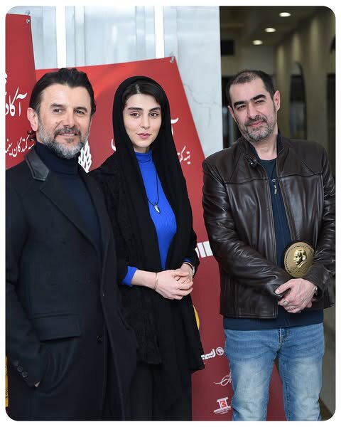 عکس/ شهاب حسینی، امین حیایی و لاله مرزبان در یک مراسم سینمایی