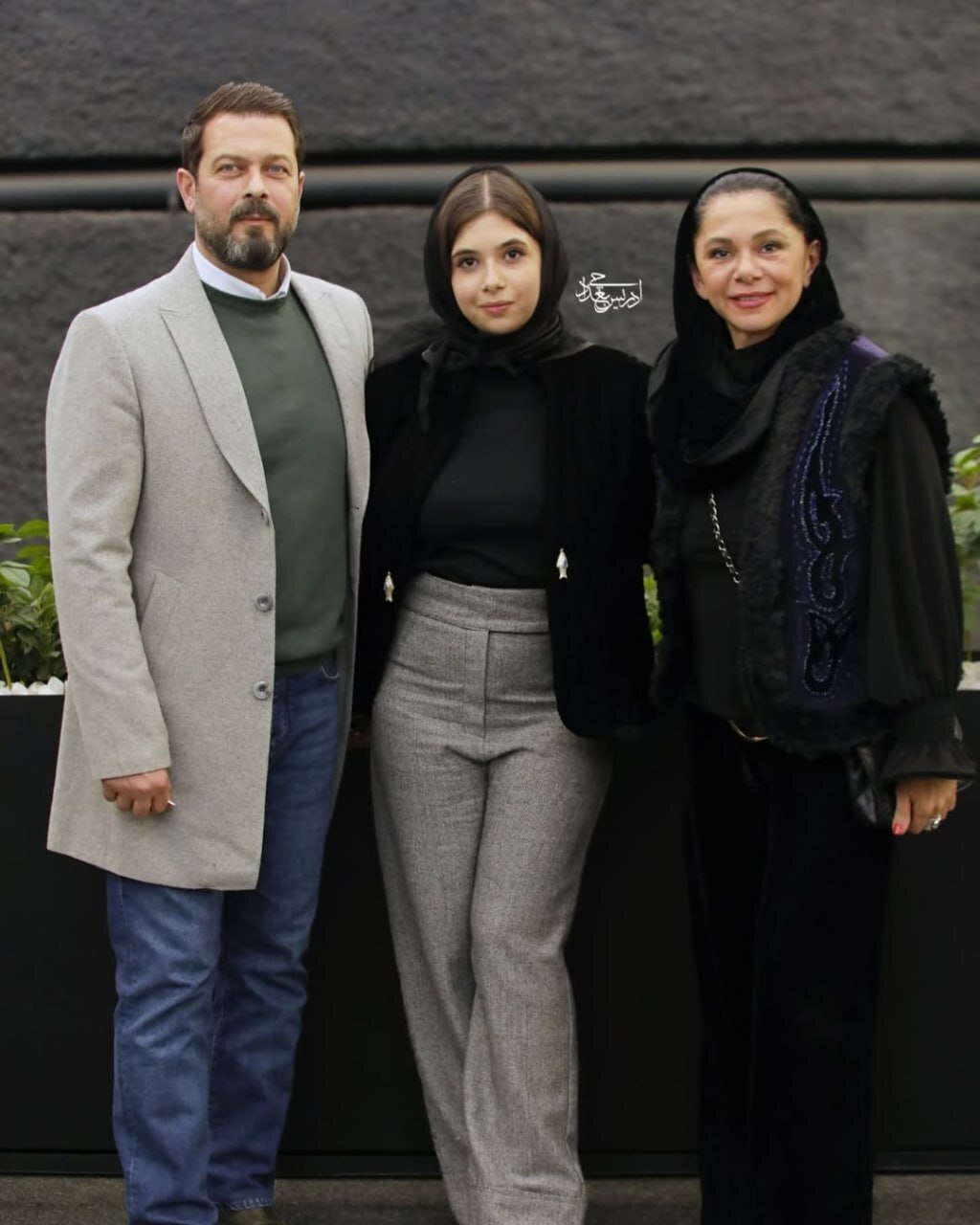 عکس/نفس بازغی و مستانه مهاجر در جشن تهیه کنندگان سینما