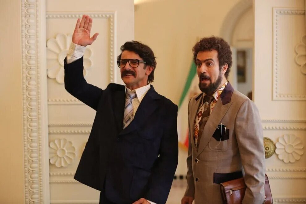 عکس/یکتا ناصر و امین حیایی در «کوکتل مولوتف»