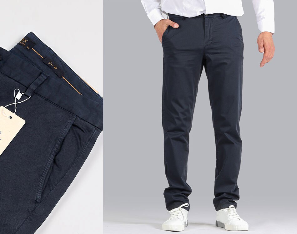 شلوار کتان راسته مردانه