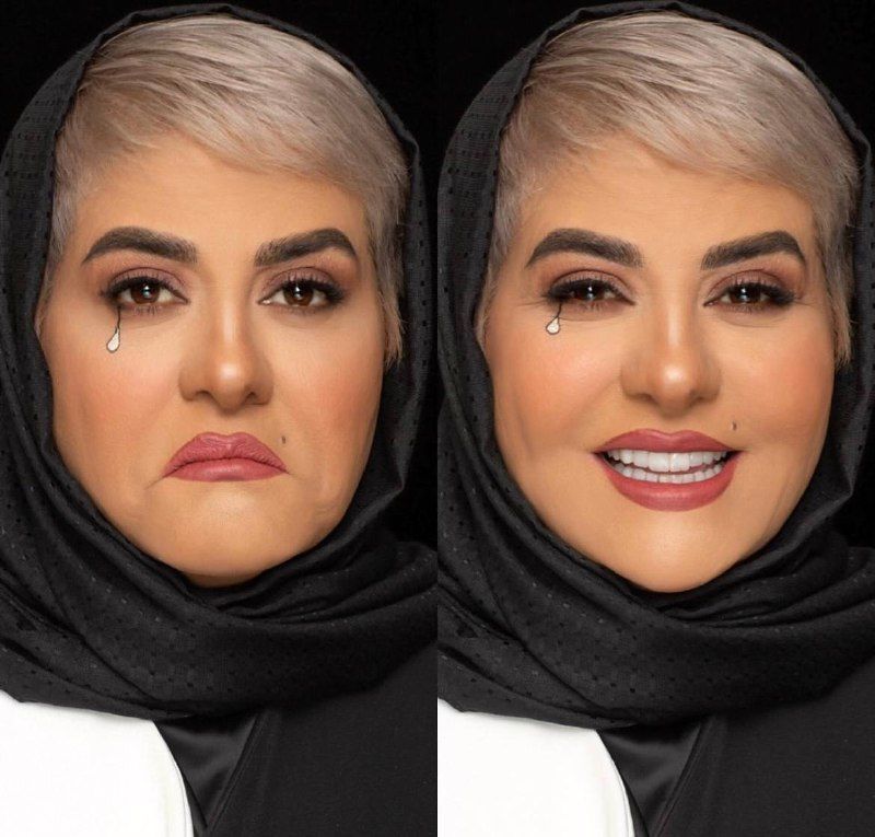 عکس/گریم تئاتری از رابعه اسکویی!