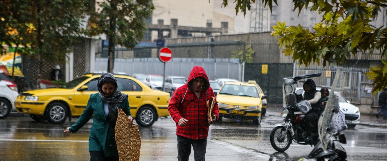 هواشناسی 1403/12/21/ بارش باران در 25 استان