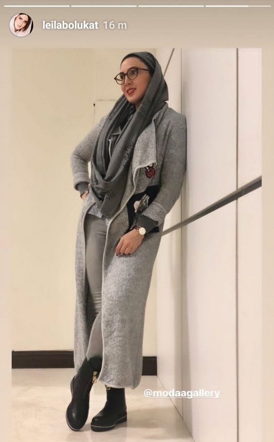 عکس/استایل جدید لیلا بلوکات