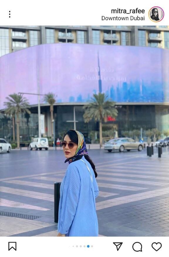 عکس/استایل میترا رفیع بازیگر سریال گیلدخت