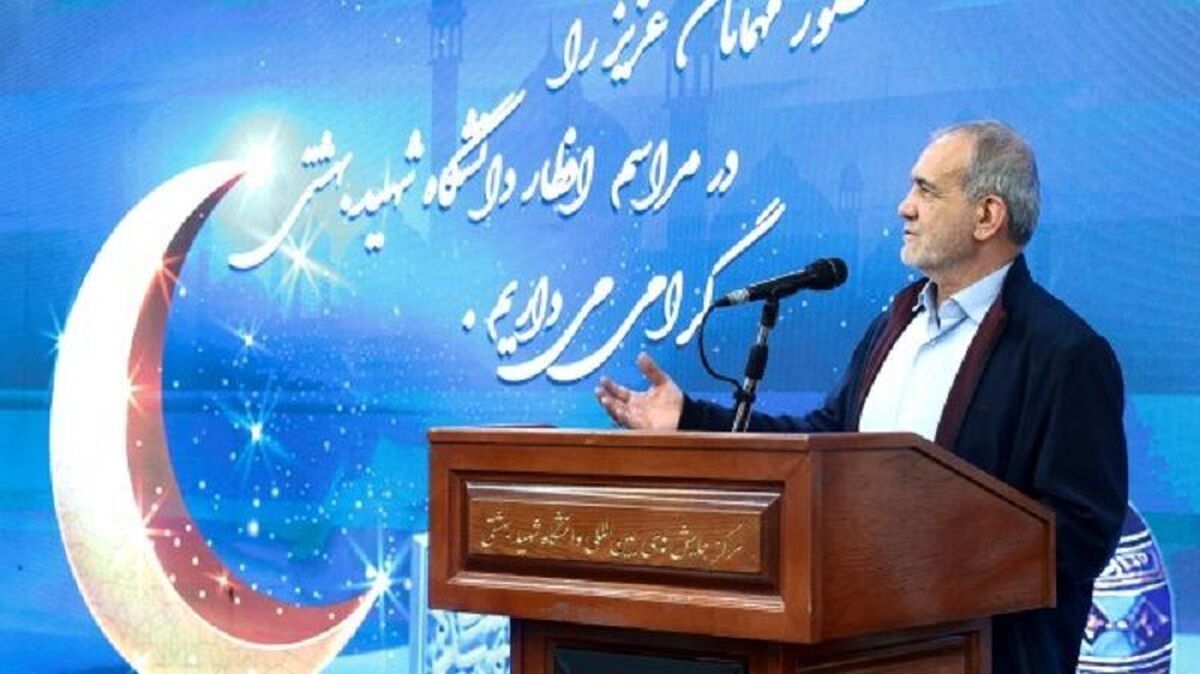 رئیس جمهوری: انتظار ما از دانشگاه و اساتید حضور در میدان برای حل مشکلات است