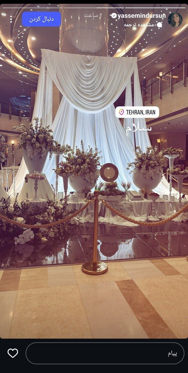 عکس/سفر سردار دورسون با همسرش به ایران