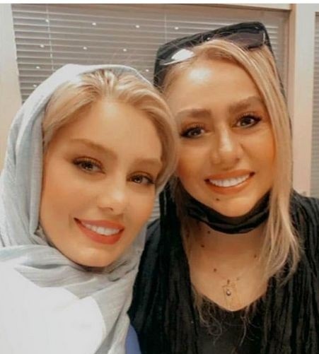 عکس/تصویری از سحر قریشی و مادرش