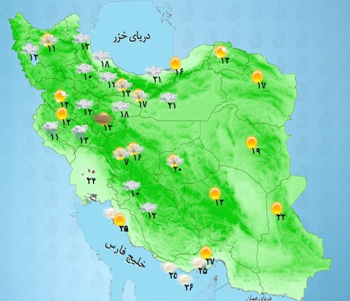 هواشناسی ۱۷ اردیبهشت ۱۴۰۳ / ورود سامانه بارشی جدید به ایران / هشدار بارش‌های شدید در ۱۷ استان