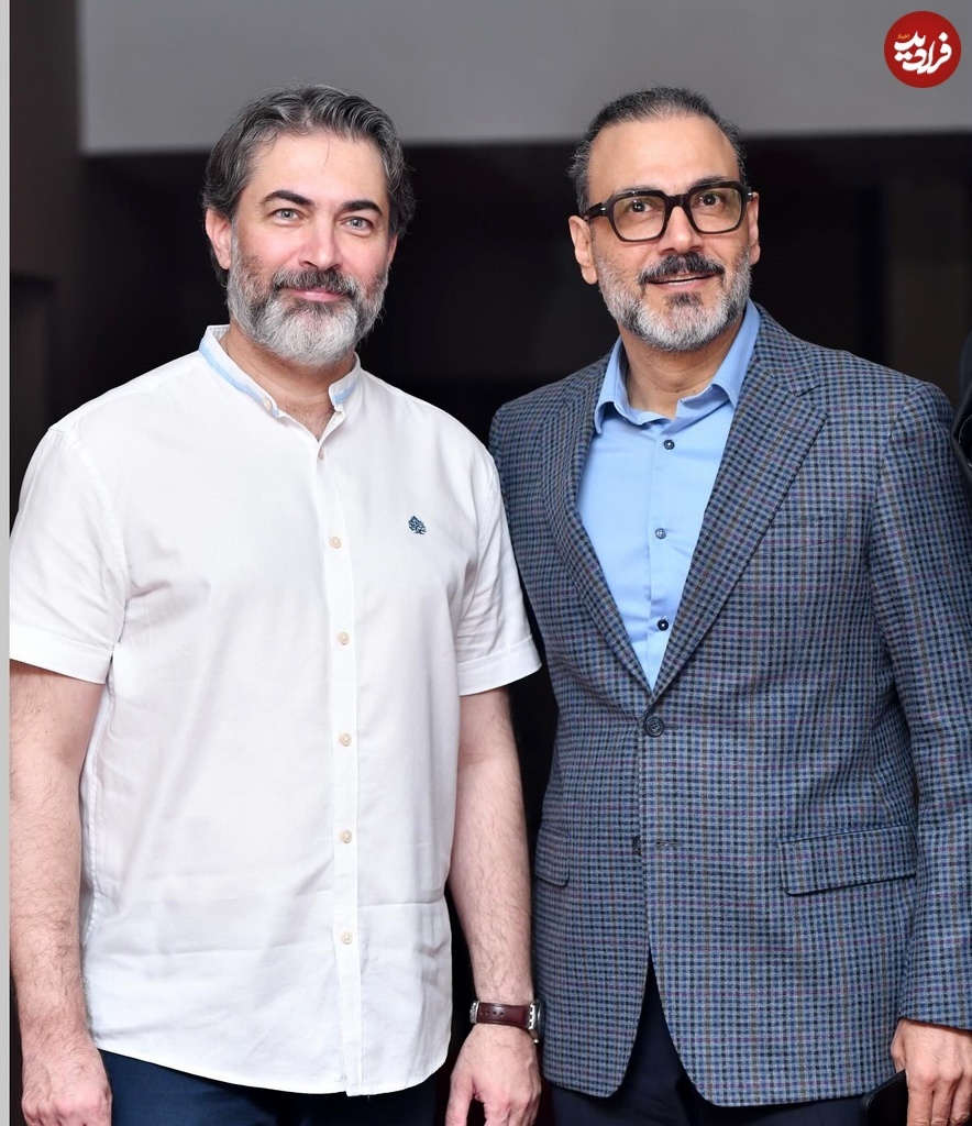 عکس| ژست و استایل غافلگیرکننده علیرضا قربانی و پارسا پیروزفر با محاسن سفید