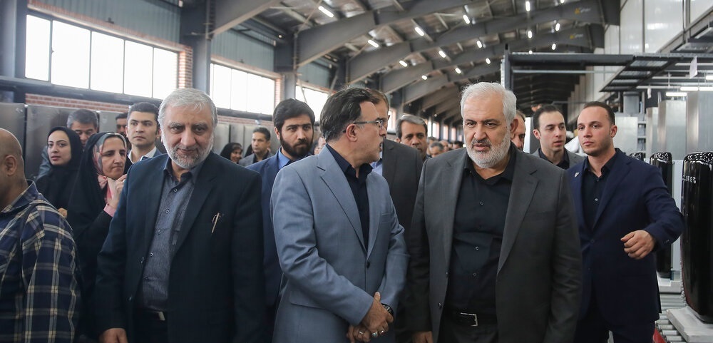 تصاویر| افتتاح چند طرح صنعتی و کارخانجات تولیدی در مشهد