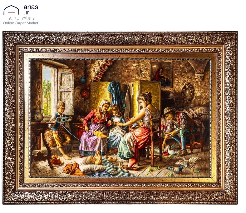 آریاس: بهترین قیمت تابلو فرش دستباف منظره آریاس: بهترین قیمت تابلو فرش دستباف منظره
