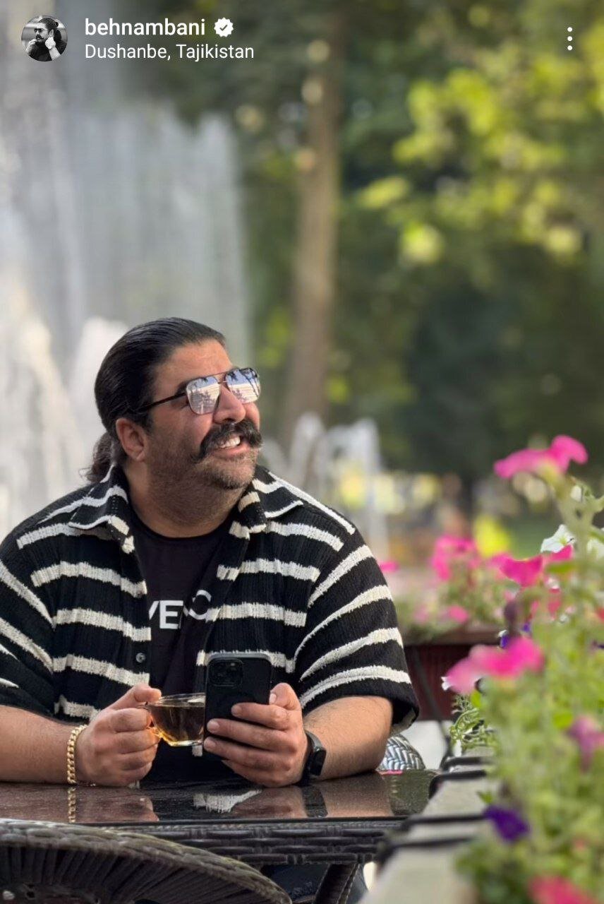 عکس متفاوت و جدید بهنام بانی پربازدید شد عکس متفاوت و جدید بهنام بانی پربازدید شد