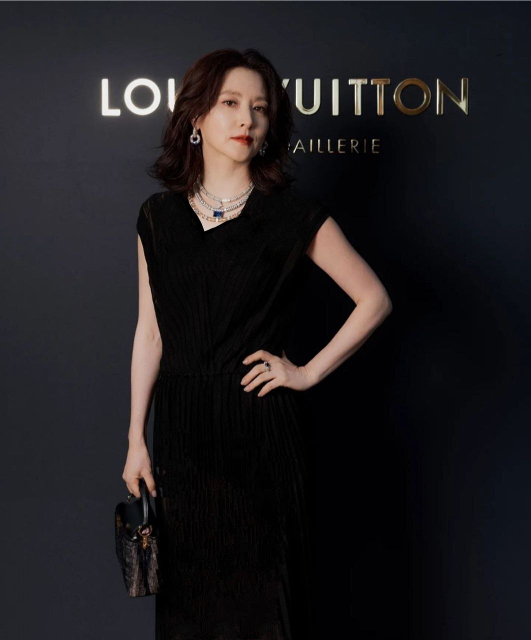 عکس/استایل شیک و مجلسی بازیگر یانگوم در یک مهمانی