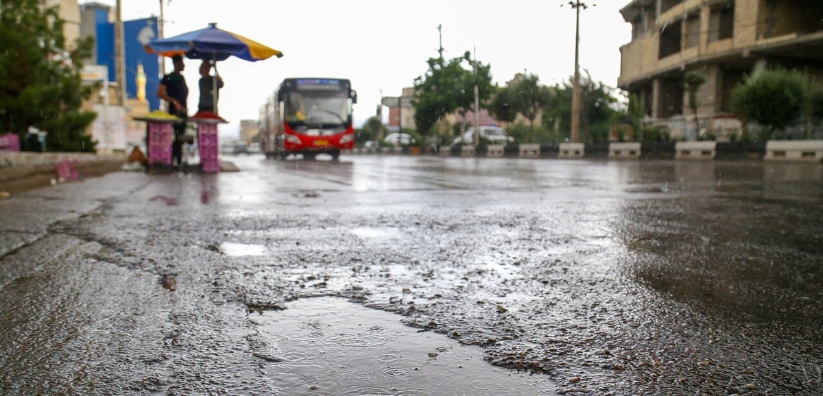 تصاویر | بارش باران در شیراز