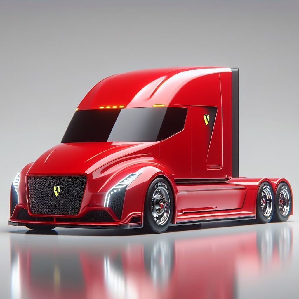 عکس| فراری FX۱۰۰۰: طرح مفهومی کامیون هیبرید ایتالیایی